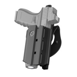 Orpaz T40 - Fondina per pistole con torcia