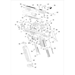 Arma Zeka - Rear Sight Set