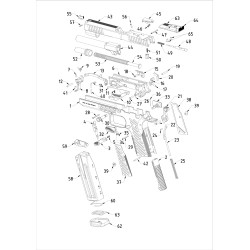 Arma Zeka - Grilletto Curvo Standard SA/DA