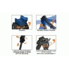 BIPIEDE FULL METAL QD H:6.0"-8.5"