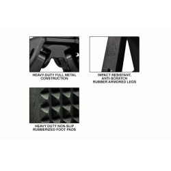 BIPIEDE FULL METAL QD H:6.0"-8.5"