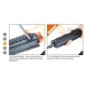 GUARDAMANO NERO PER SAIGA 7,62X39