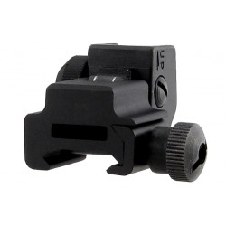 AR15 – Tacca di mira posteriore flip-up abbattibile - Picatinny
