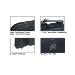 UTG  32" COVERT GUN CASE NERA