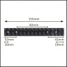 BASE PICATINNY PER TIKKA T3