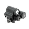 TORCIA LED 120 LUMEN COMPATTA+LASER ROSSO