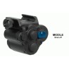 TORCIA LED 120 LUMEN COMPATTA+LASER ROSSO
