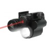 TORCIA LED 120 LUMEN COMPATTA+LASER ROSSO