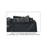 FODERO KIS 38"X11" NERA CON TASCHE