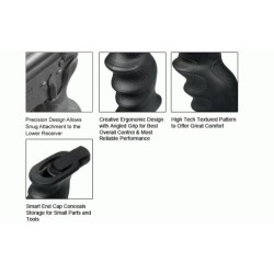 UTG MODEL 4/AR15 COMBAT SNIPER PISTOL GRIP NERO