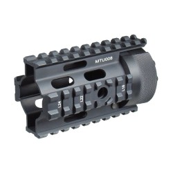 QUAD RAIL AR PISTOL 4" FREE FLOAT