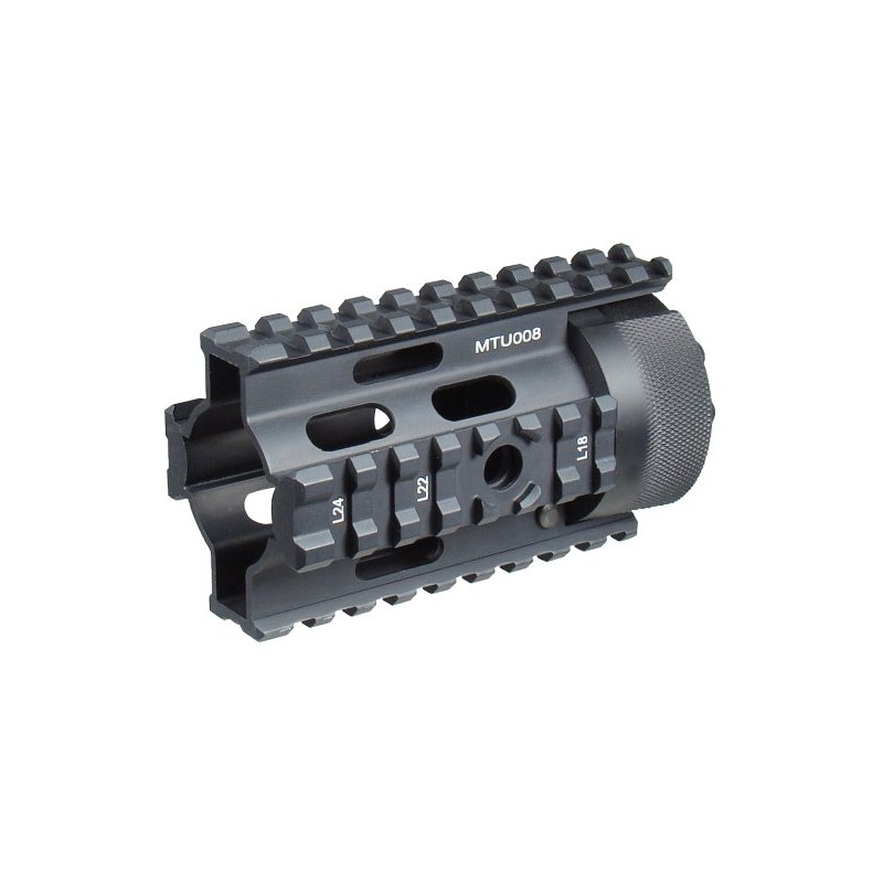 QUAD RAIL AR PISTOL 4" FREE FLOAT
