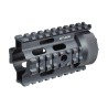 QUAD RAIL AR PISTOL 4" FREE FLOAT