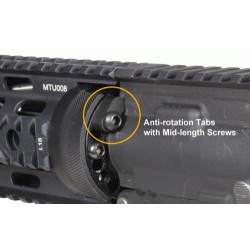 QUAD RAIL AR PISTOL 4" FREE FLOAT
