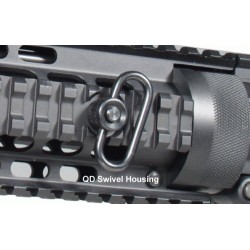 QUAD RAIL AR PISTOL 4" FREE FLOAT