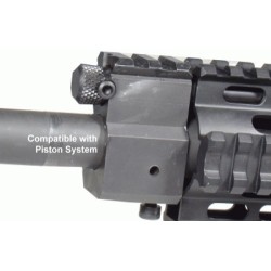 QUAD RAIL AR PISTOL 4" FREE FLOAT