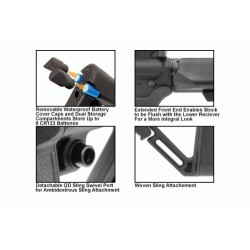 CALCIO 6 POS.MIL SPEC STOCK BLACK