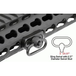 SLING SWIVELS STANDARD QD TYPE KEYMOD