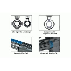 HANDGUARD M4/AR15 7" CARBINE SS FREE FLO
