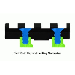 RAIL SECTION 4-SLOT KEYMOD