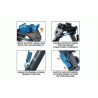 BIPIEDE SUPER DUTY  QD H:6.0"-8.0" PICATINNY