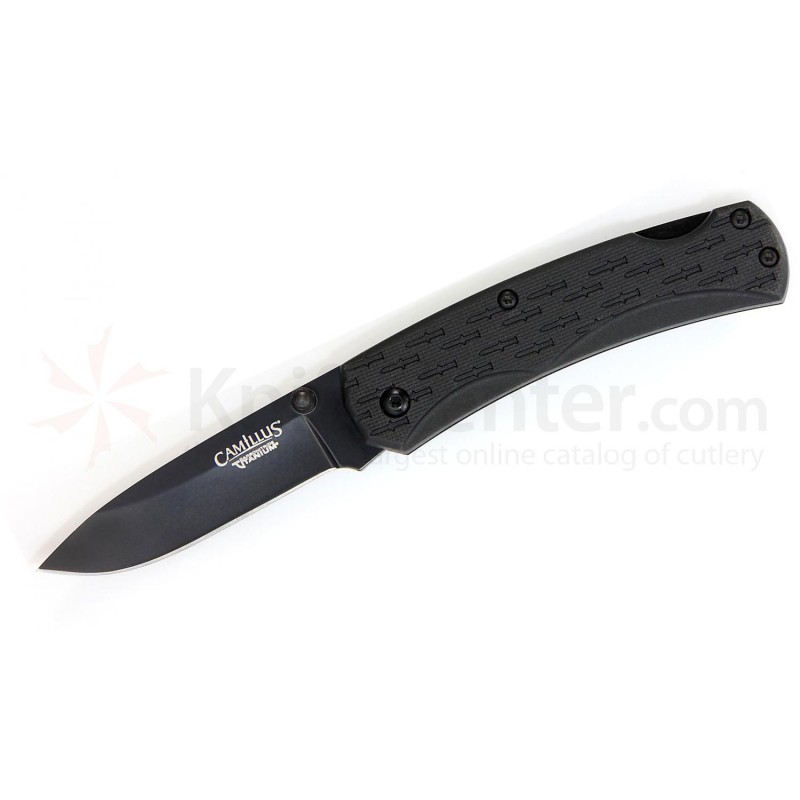 Camillus-Coltello pieghevole Camlite 16 cm al carbonitruro di titanio