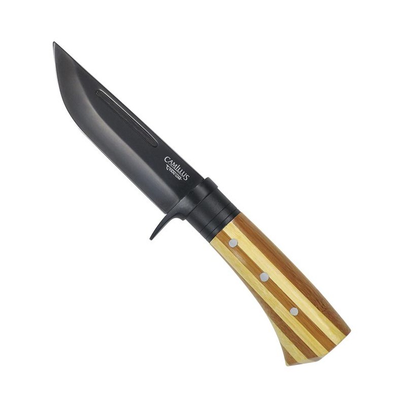 Coltello da 9.75'' Lama fissa, manico di bambù