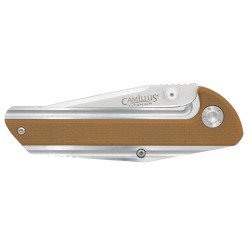 Coltello pieghevole Camillus Sevens 7" Titanio Bonded® Coyote Brown