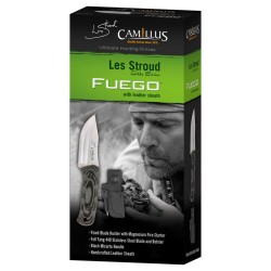 Camillus-Coltello da caccia a lama fissa 16 cm Les stroud Fuego 19113 