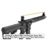 AR15 – Tacca di mira posteriore Flip Up - Picatinny