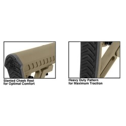 AR15/M4 - Calcio S2 Ops Ready color Terra con kit di montaggio