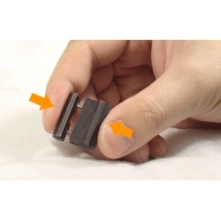Aria Compressa/Cal.22LR - Adattatore Shina Dovetail per Anelli Ottica Picatinny