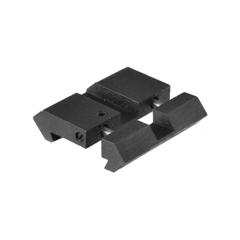 Aria Compressa/Cal.22LR - Adattatore Shina Dovetail per Anelli Ottica Picatinny