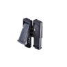 PORTA CARICATORE DOPPIO X GLOCK NERO