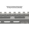 Rialzo Super Slim inclinato di 20 MOA - Picatinny su Picatinny 13 Slot