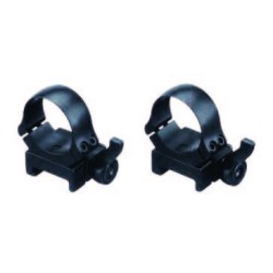 Anelli per Ottica 30mm a sgancio rapido professionali - Picatinny Weaver - Varie Altezza