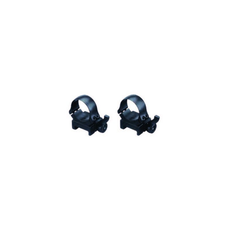 Anelli per Ottica 30mm a sgancio rapido professionali - Picatinny Weaver - Varie Altezza