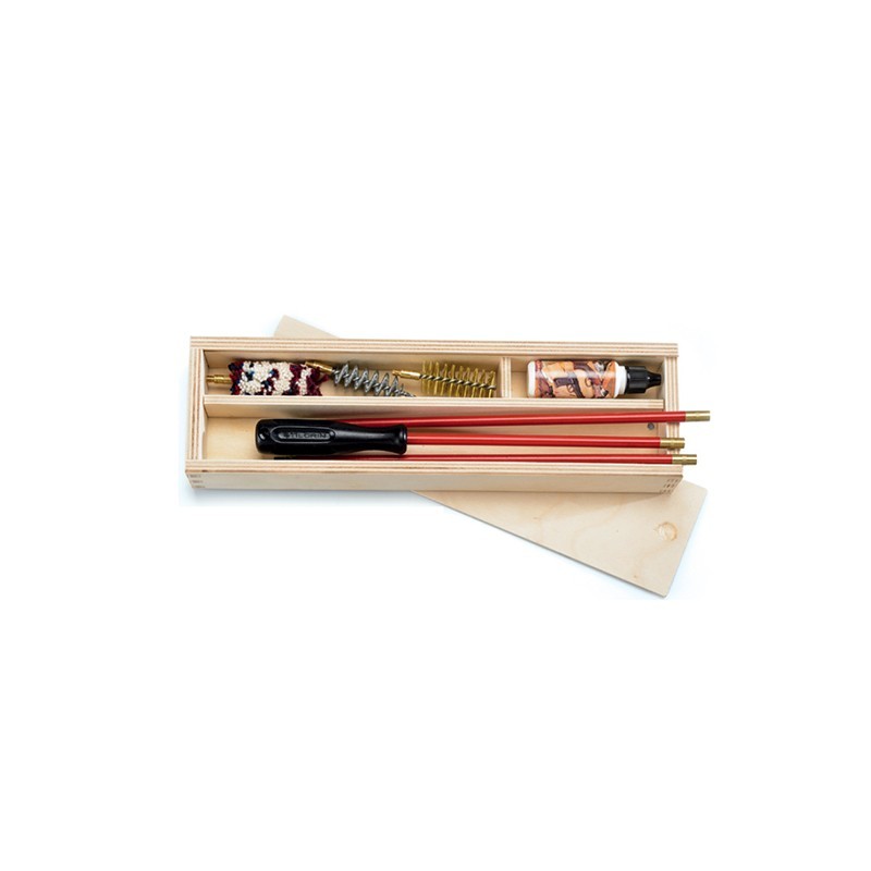 KIT PULIZIA FUCILE CAL.12 3PZ+3SCOVOLI