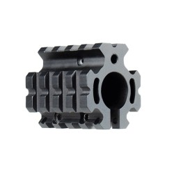 AR15 - Quad Rail Gas Block Picatinny