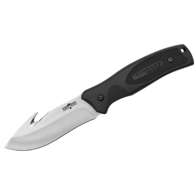 Coltello a lama fissa da caccia Western Black River da 23,5 cm