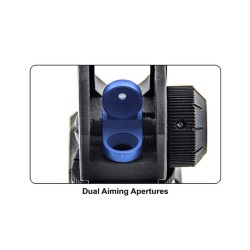 AR15 – Tacca di mira posteriore ultraslim regolabile – Picatinny