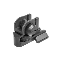 AR15 – Tacca di mira posteriore ultraslim regolabile – Picatinny