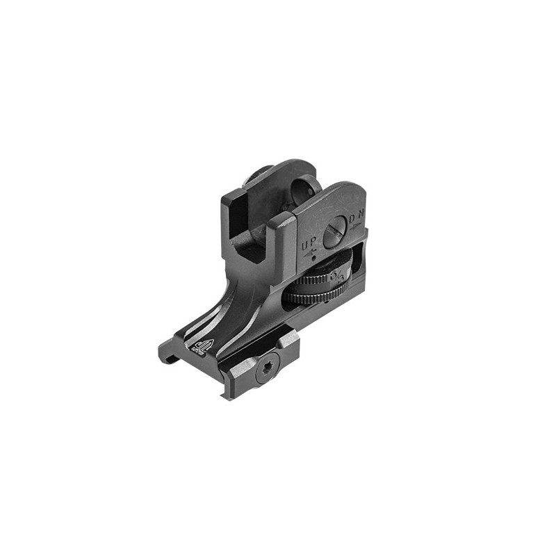 AR15 – Tacca di mira posteriore ultraslim regolabile – Picatinny