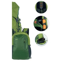 Zaino Hunter PRO 65+PRO 15 duo green