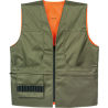 Gilet da caccia reversibile Verde/Arancio - Varie Taglie
