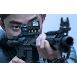 AR15 – Tacca di mira posteriore Flip Up - Picatinny