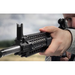 AR15 – Tacca di mira anteriore ultraslim per gas block ribassato  – Picatinny