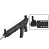 AR15 – Tacca di mira anteriore ultraslim per gas block ribassato  – Picatinny