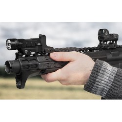AR15 – Tacca di mira anteriore ultraslim regolabile – Picatinny