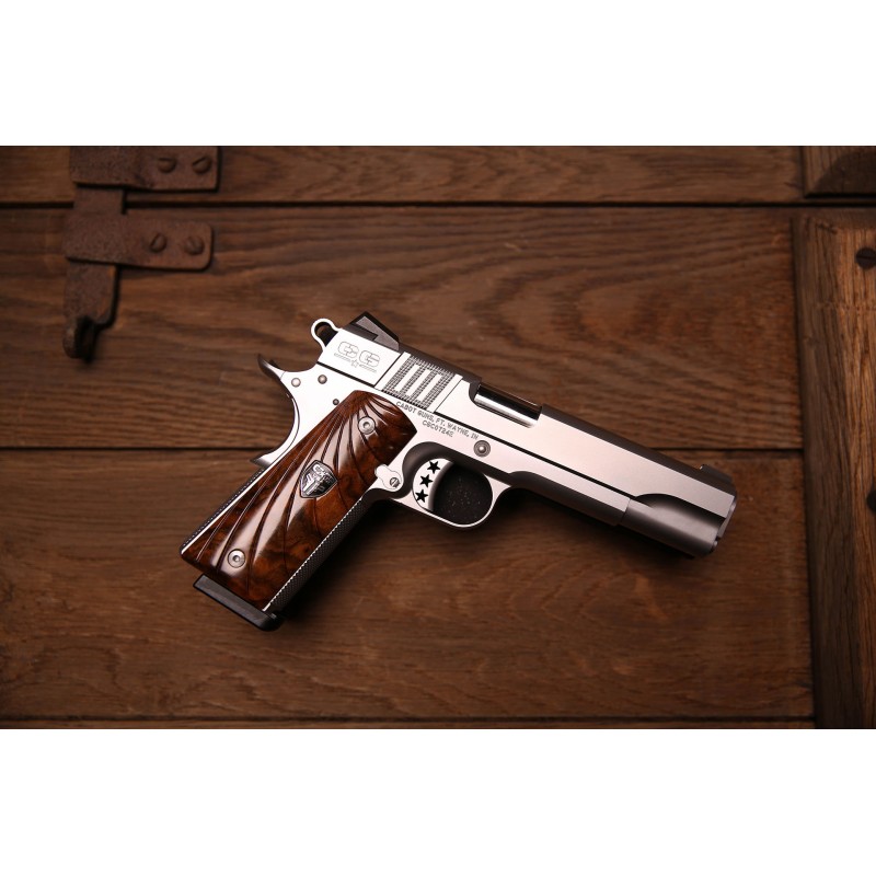 Cabot Gun S100 Government 1911 Style .45 ACP Fibonacci in Noce